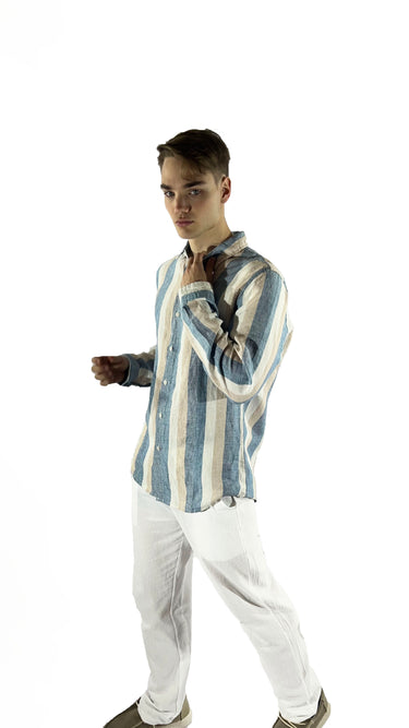 Pantalon de Bambula y lino